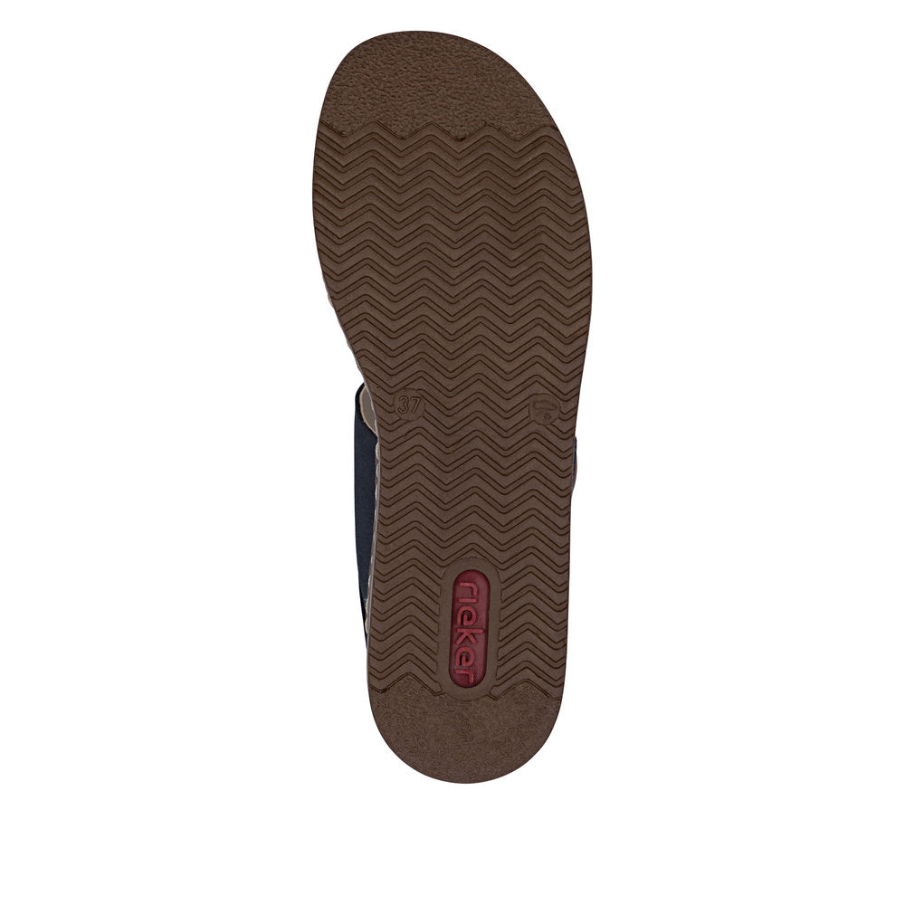 Rieker Ladies Adjustable Strap Flatform Sandal