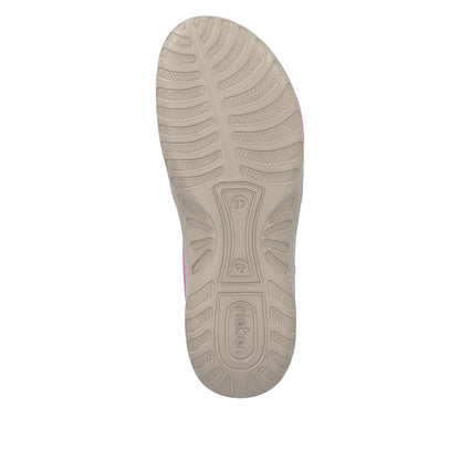 Rieker Ladies Adjustable Strap Flat Sandal