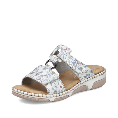 Rieker Ladies Double Strap Backless Sandal