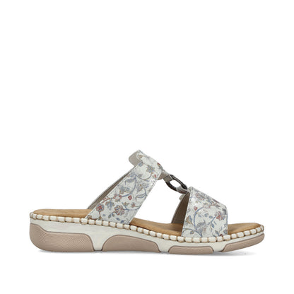 Rieker Ladies Double Strap Backless Sandal