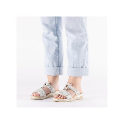 Rieker Ladies Double Strap Backless Sandal