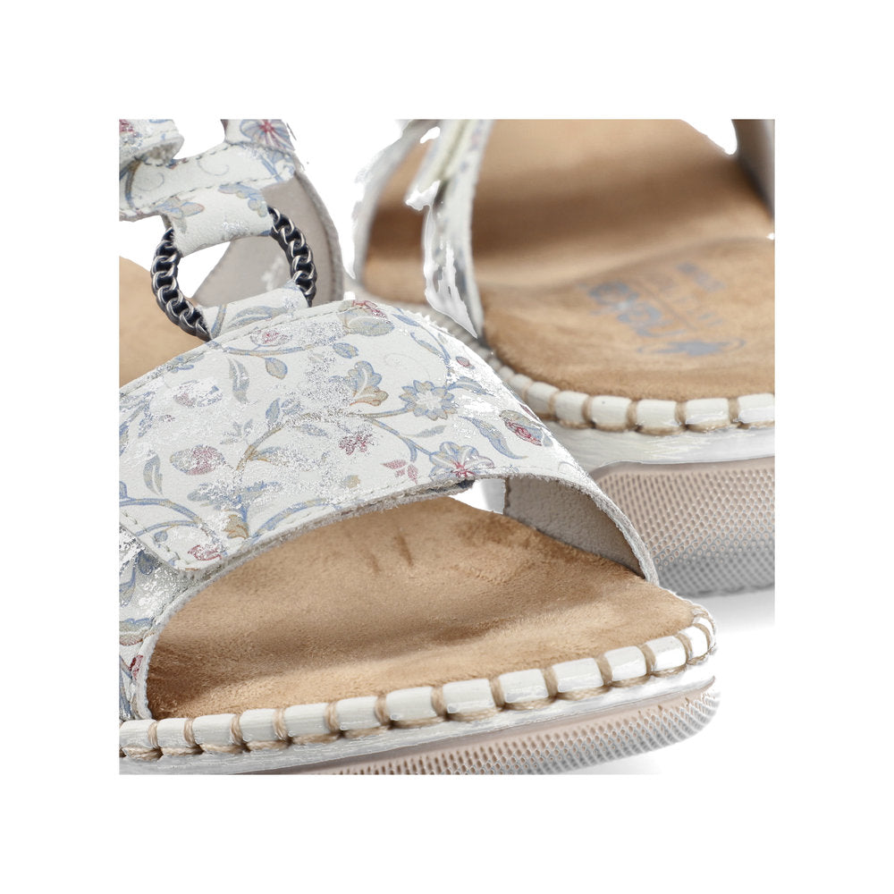 Rieker Ladies Double Strap Backless Sandal