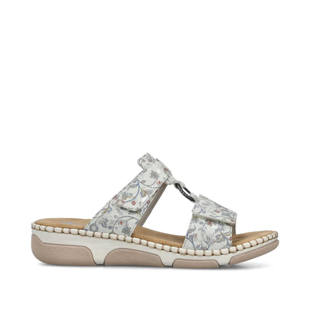 Rieker Ladies Double Strap Backless Sandal