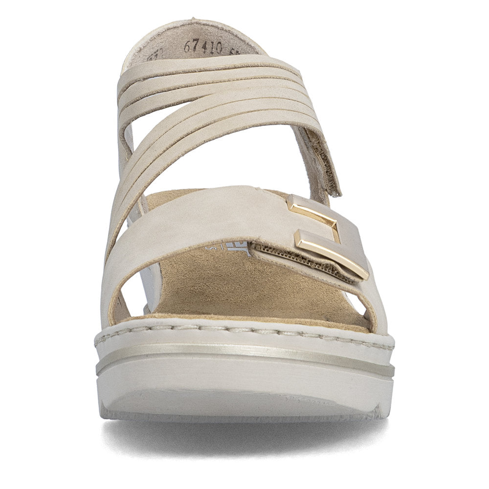 Rieker Rose 67410-62 Beige Sandal