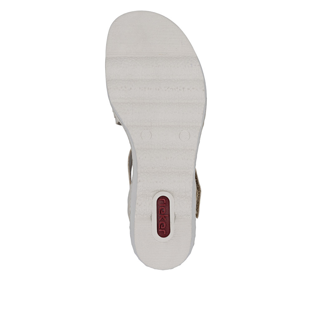 Rieker Rose 67410-62 Beige Sandal