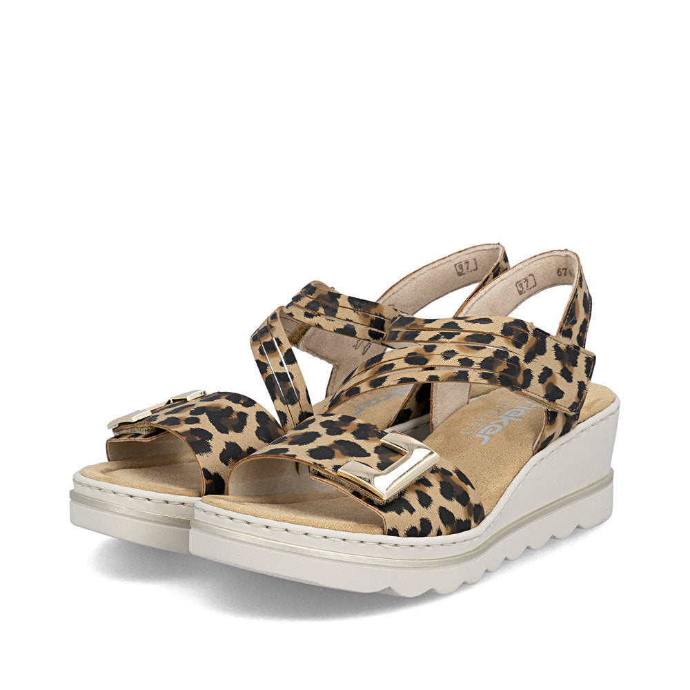 Rieker Rose 67410-90 Multi Sandal