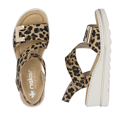 Rieker Rose 67410-90 Multi Sandal