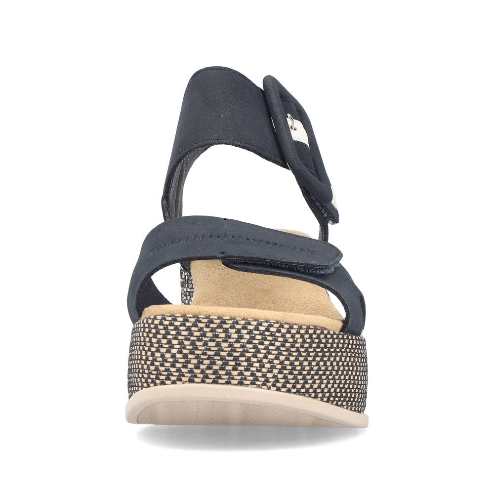 Rieker Rose 69450-14 Blue Sandal