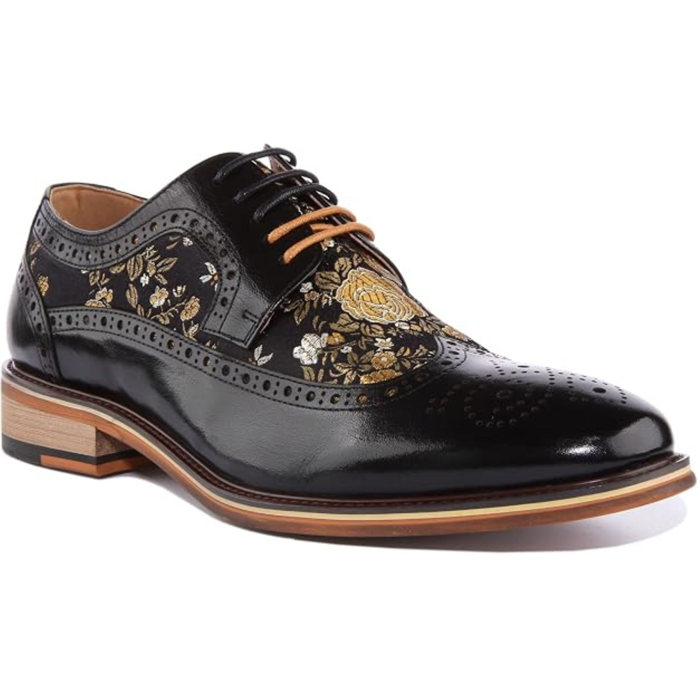 Justin Reess Ross Black Shoe