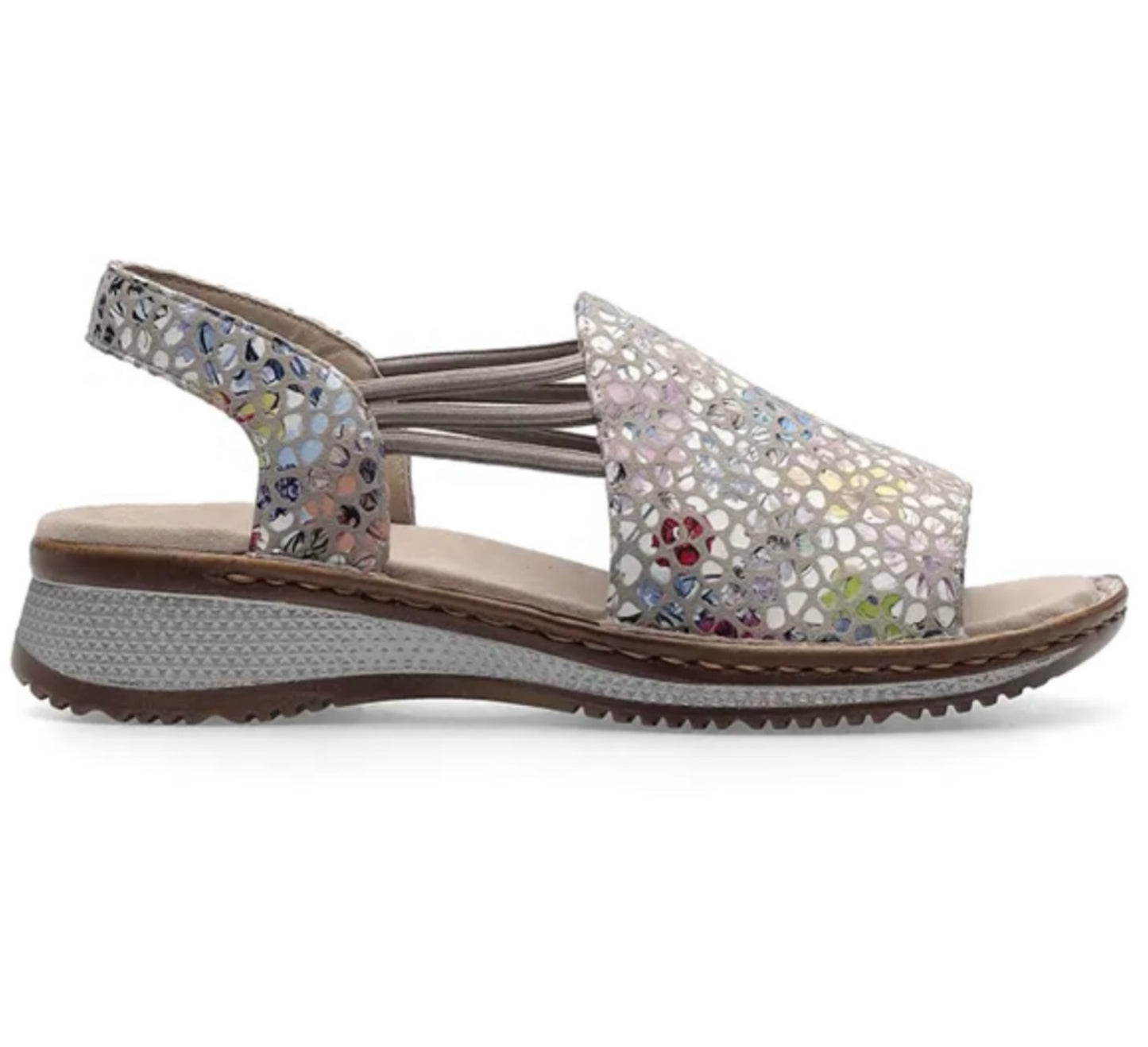 Ara Ladies Hawaii Elastic Strap Sandal