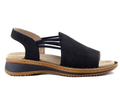 Ara Hawaii 2 Ladies Elastic Strap Sandal