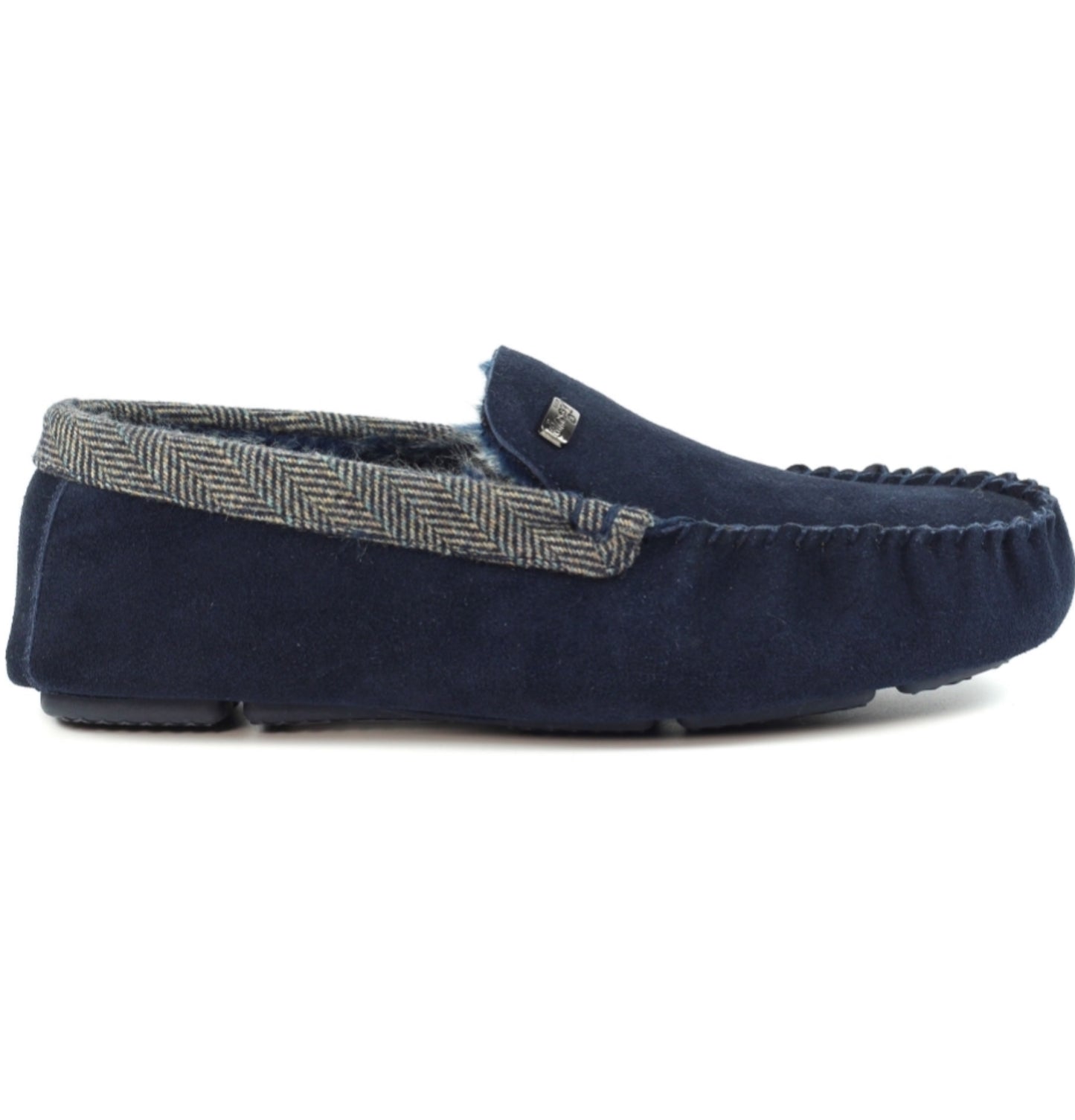 Lazy Dogz Worley Gents Moccasin Suede Slipper