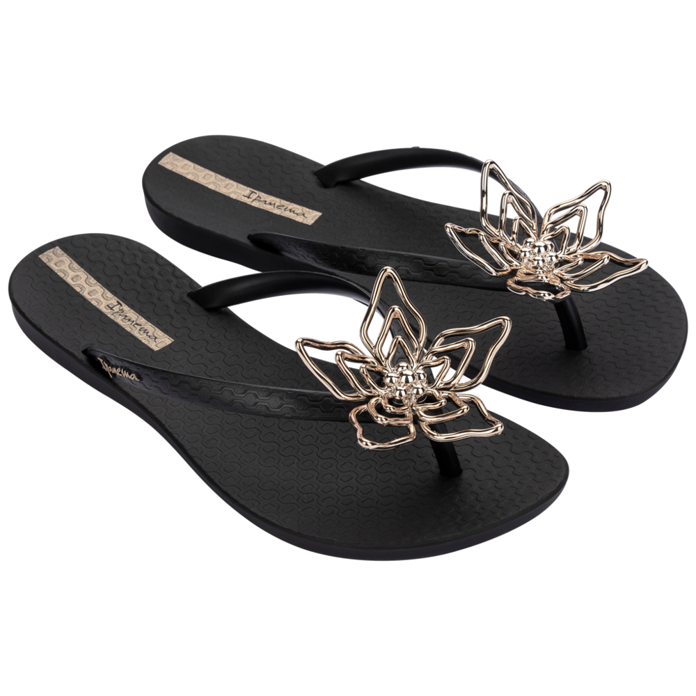 Ipanema Maxi Flower 83753-BO042 Black Sandal