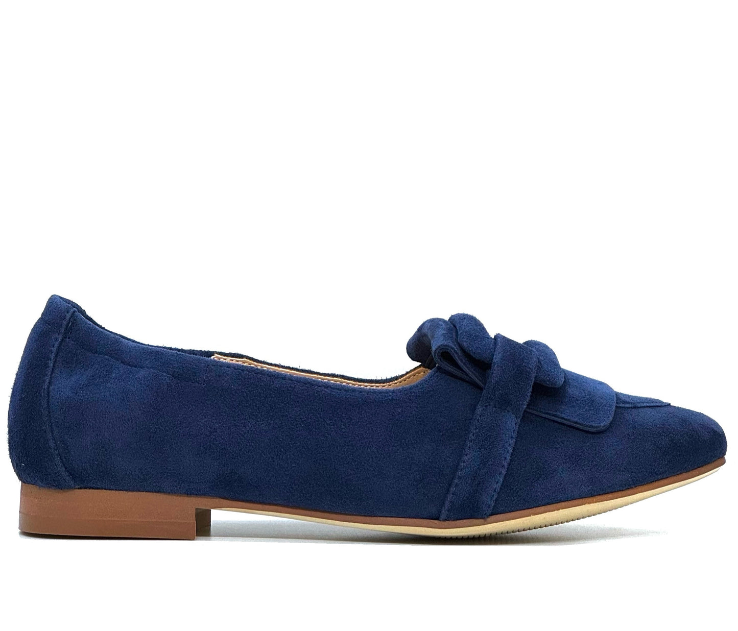 Regarde Le Ciel Jeanine-02 Ladies Pointed Toe Ballerina Pump