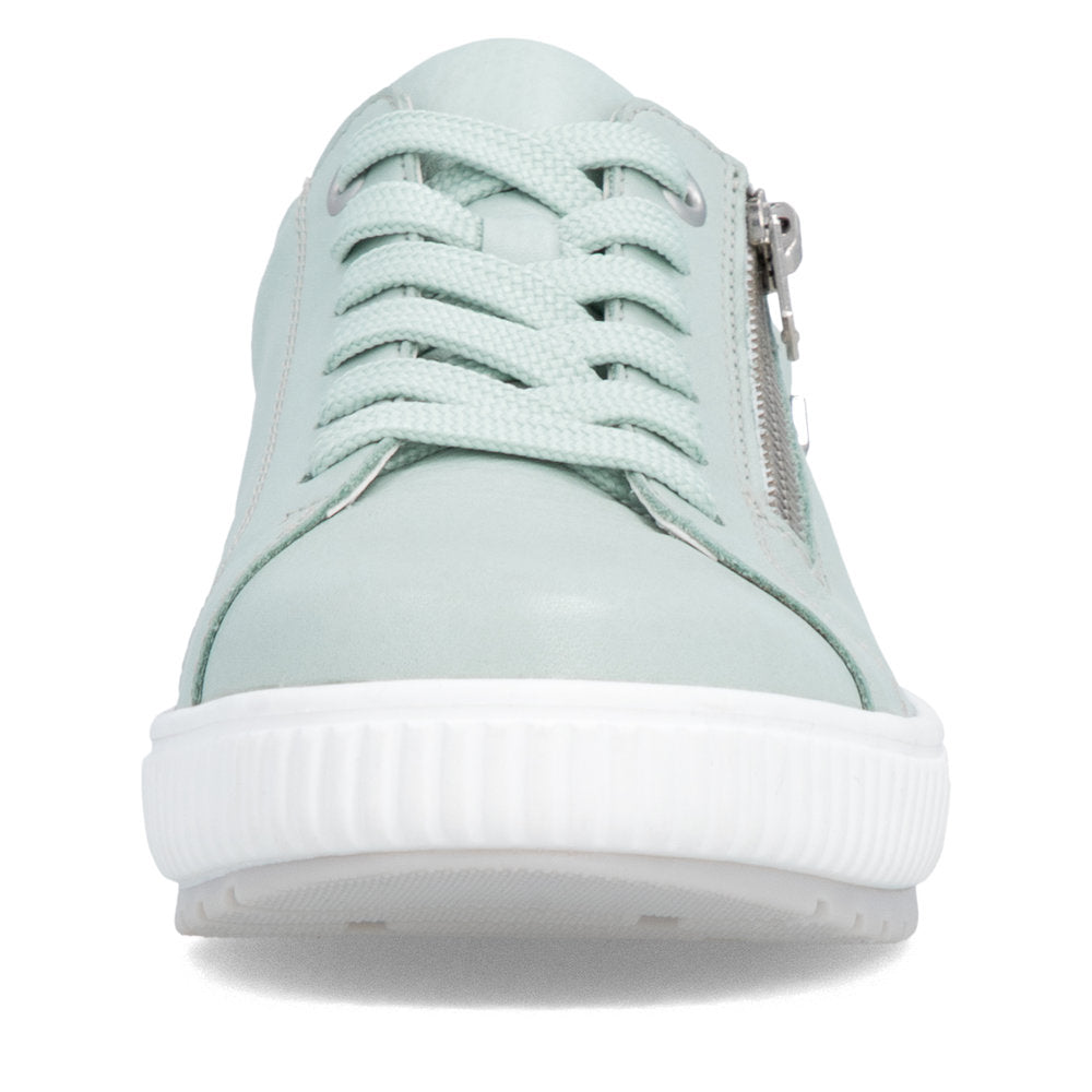 Remonte Ladies Side Zip Lace Up Tex Sneaker