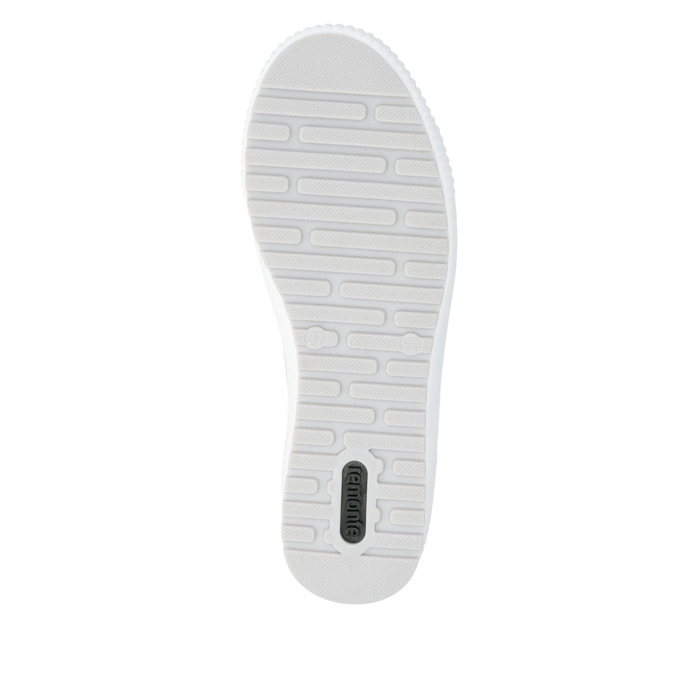 Remonte Ladies Side Zip Lace Up Tex Sneaker