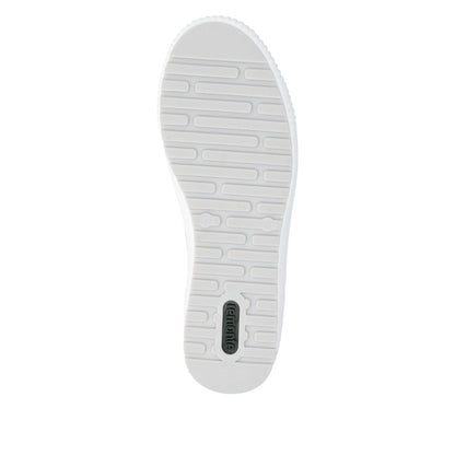 Remonte Ladies Side Zip Lace Up Tex Sneaker