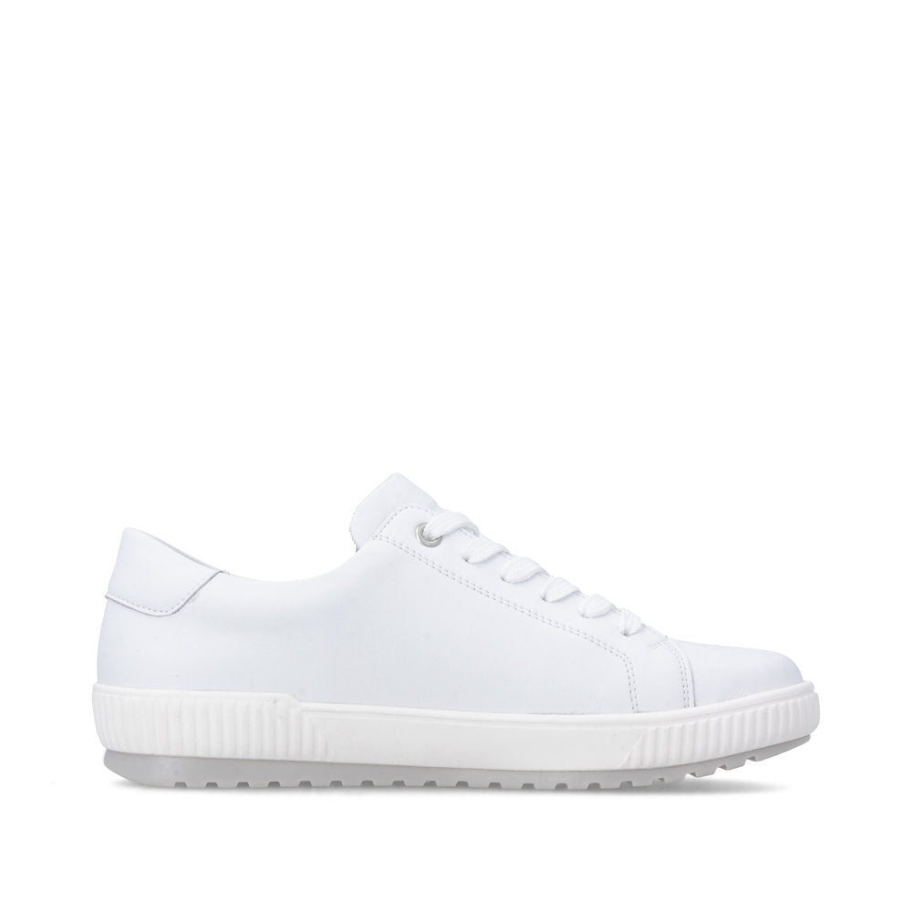 Remonte Ladies Side Zip Lace Up Tex Sneaker