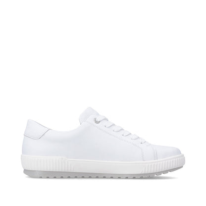 Remonte Ladies Side Zip Lace Up Tex Sneaker