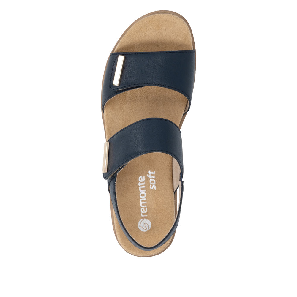 Remonte Ladies Two Strap Flat Sandal