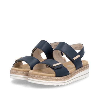 Remonte Ladies Two Strap Flat Sandal