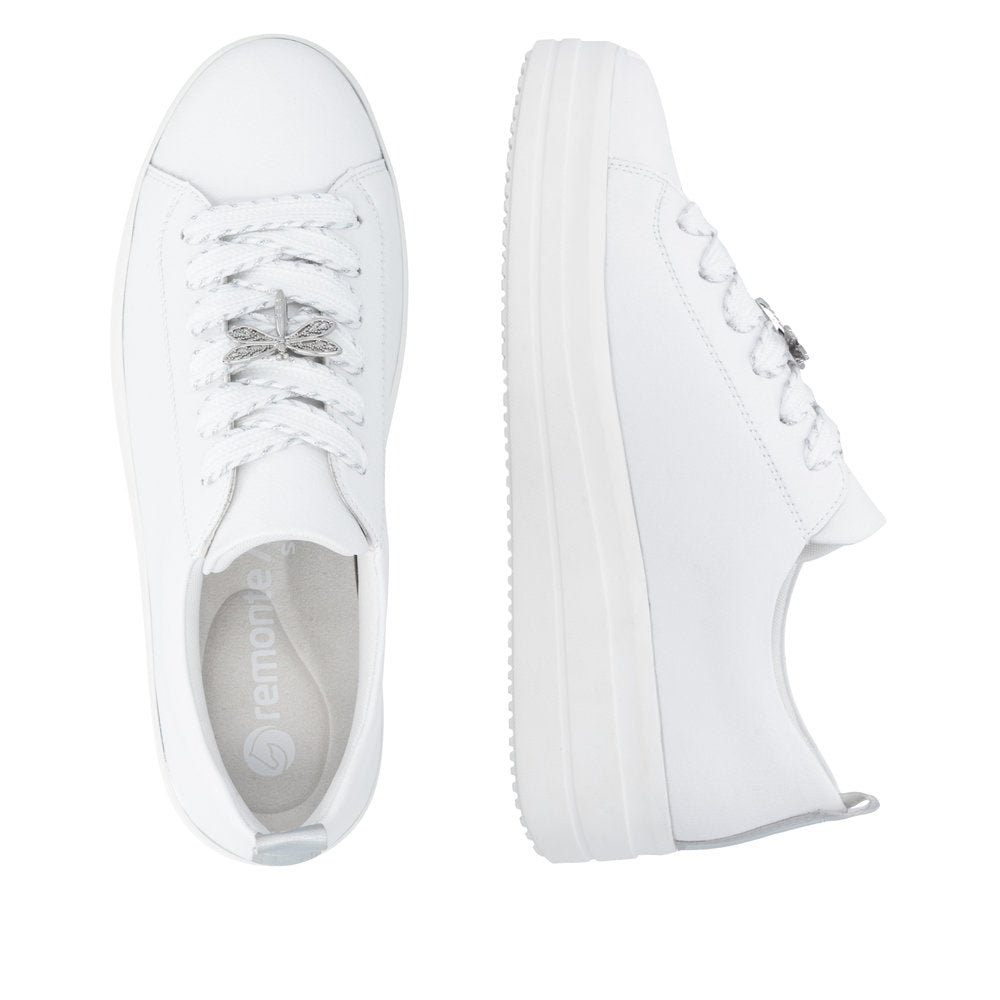 Remonte Ladies Double Sole Lace Up Sneaker