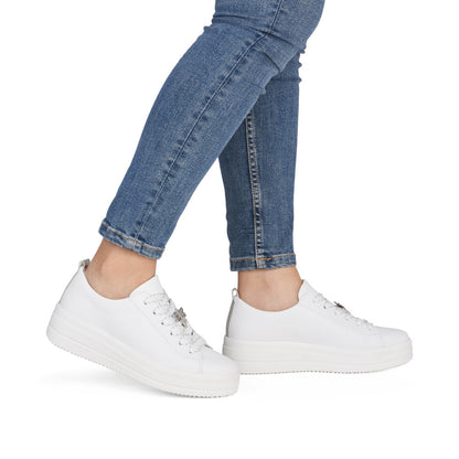 Remonte Ladies Double Sole Lace Up Sneaker