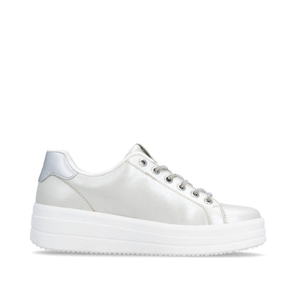 Remonte Ladies Bumper Sole Lace Up Sneaker