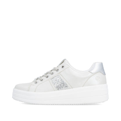 Remonte Ladies Bumper Sole Lace Up Sneaker