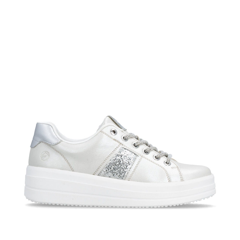 Remonte Ladies Bumper Sole Lace Up Sneaker