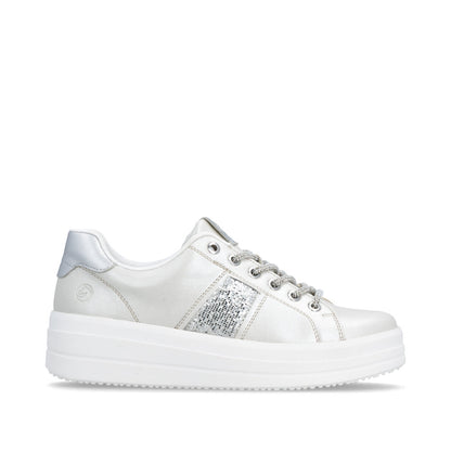 Remonte Ladies Bumper Sole Lace Up Sneaker