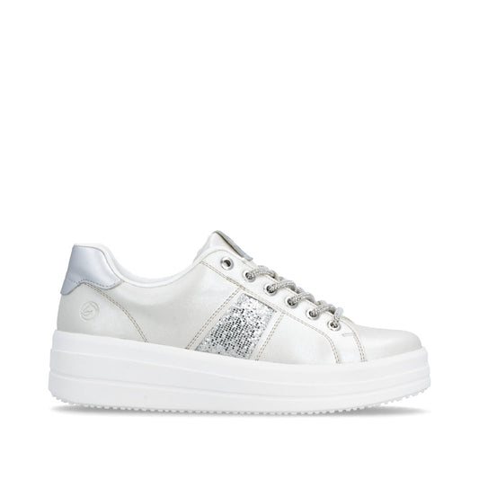 Remonte Ladies Bumper Sole Lace Up Sneaker