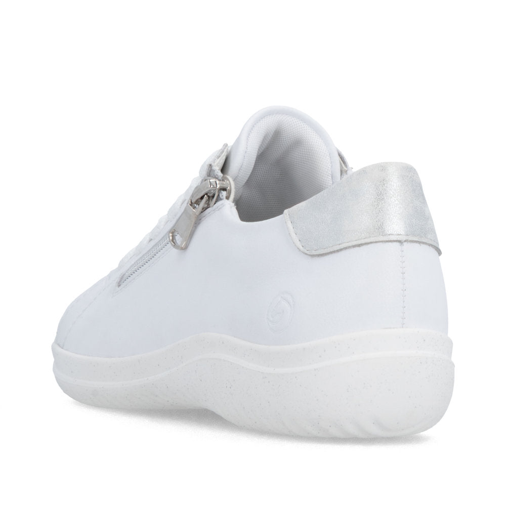 Remonte Ladies Zip Side Lace Up Casual Shoe