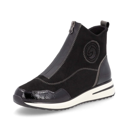 Remonte Ladies Zip Up Front Sneaker Boot