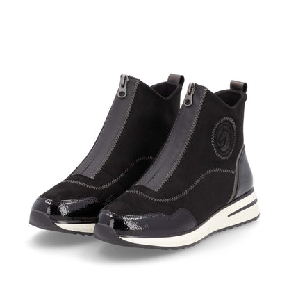 Remonte Ladies Zip Up Front Sneaker Boot