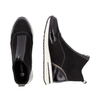 Remonte Ladies Zip Up Front Sneaker Boot
