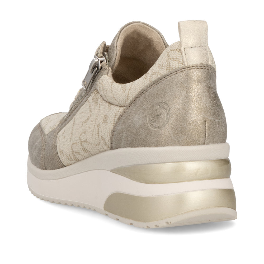 Remonte Ladies Stretch Upper Wedge Sneaker
