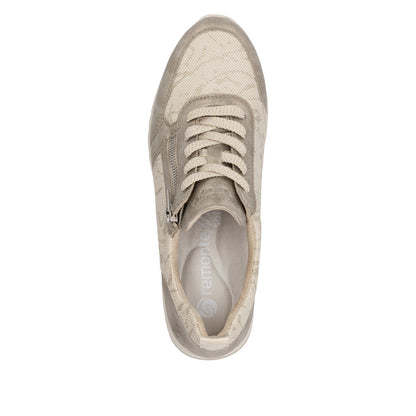 Remonte Ladies Stretch Upper Wedge Sneaker