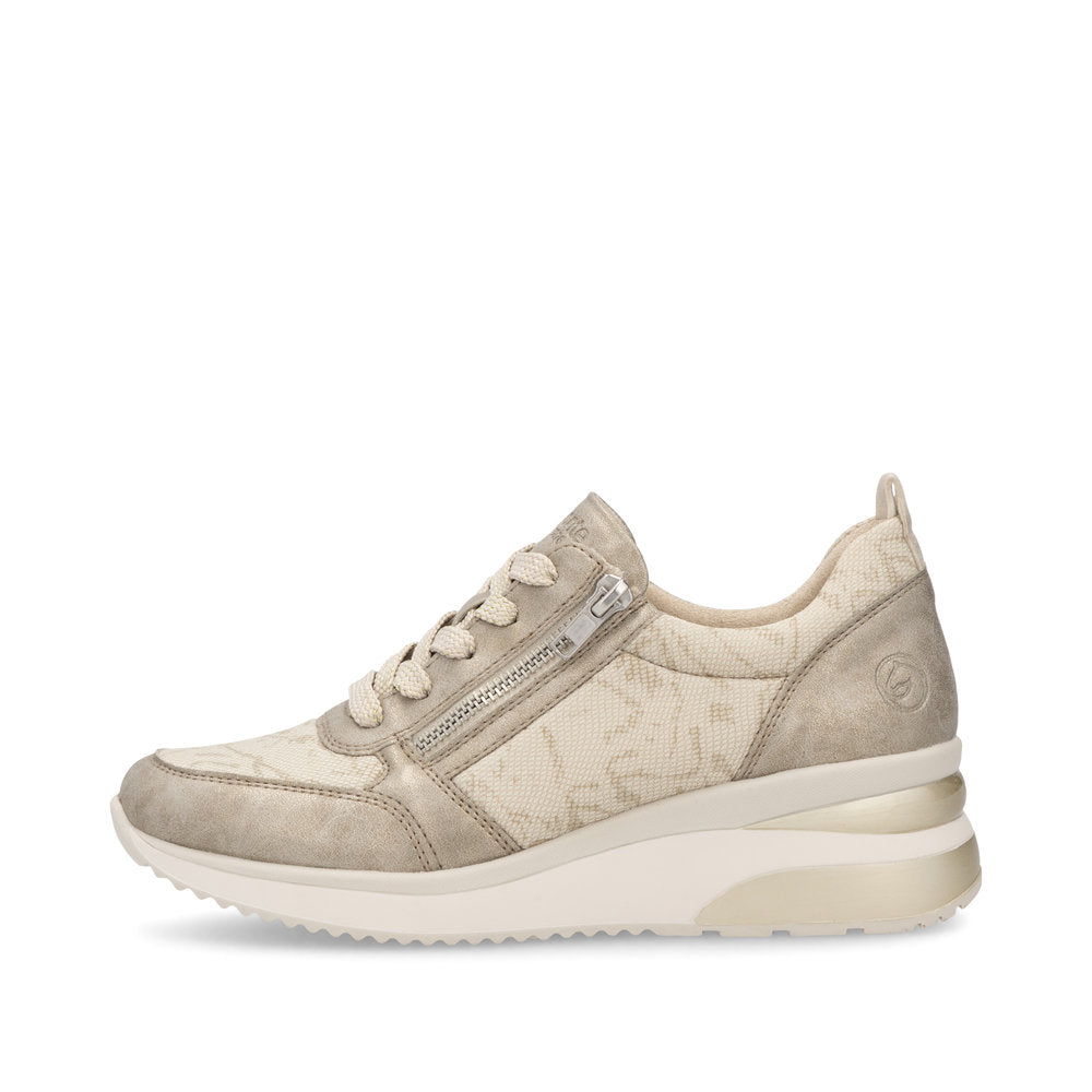 Remonte Ladies Stretch Upper Wedge Sneaker