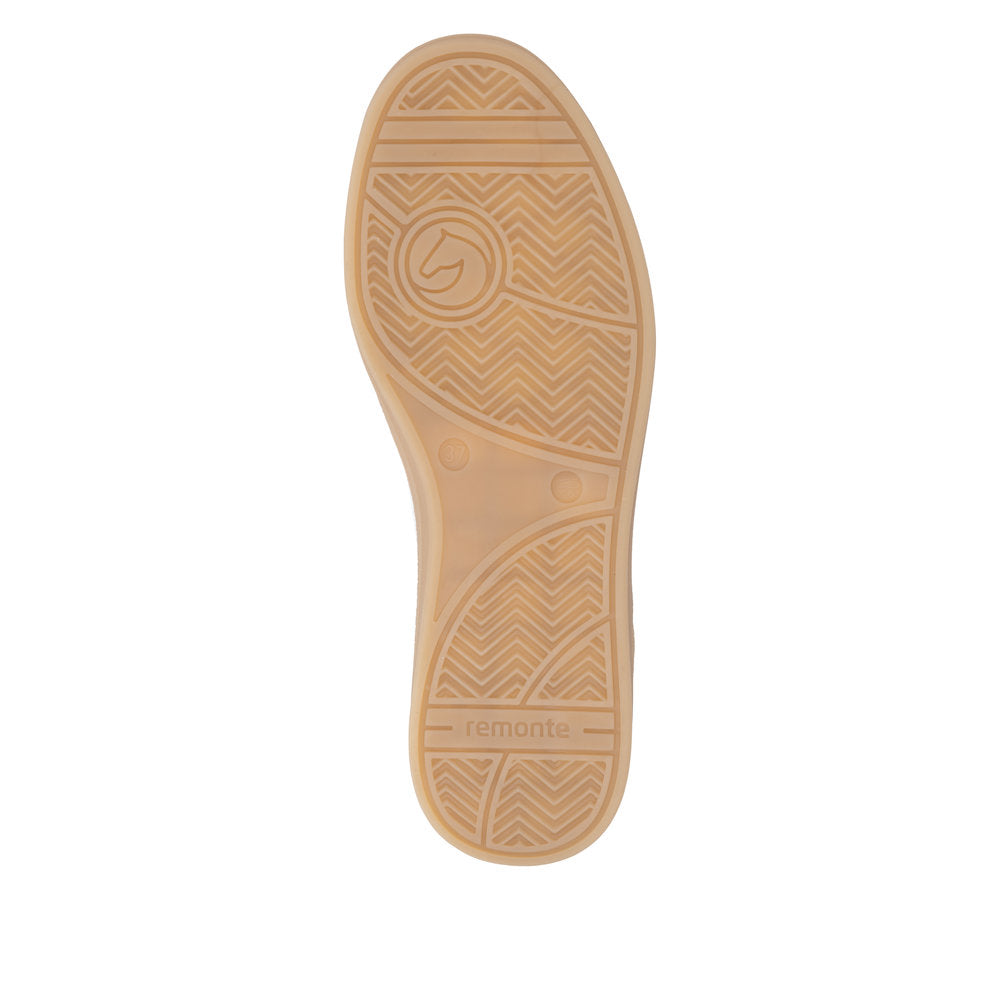Remonte Ladies Leopard Trim Low Profile Sneaker