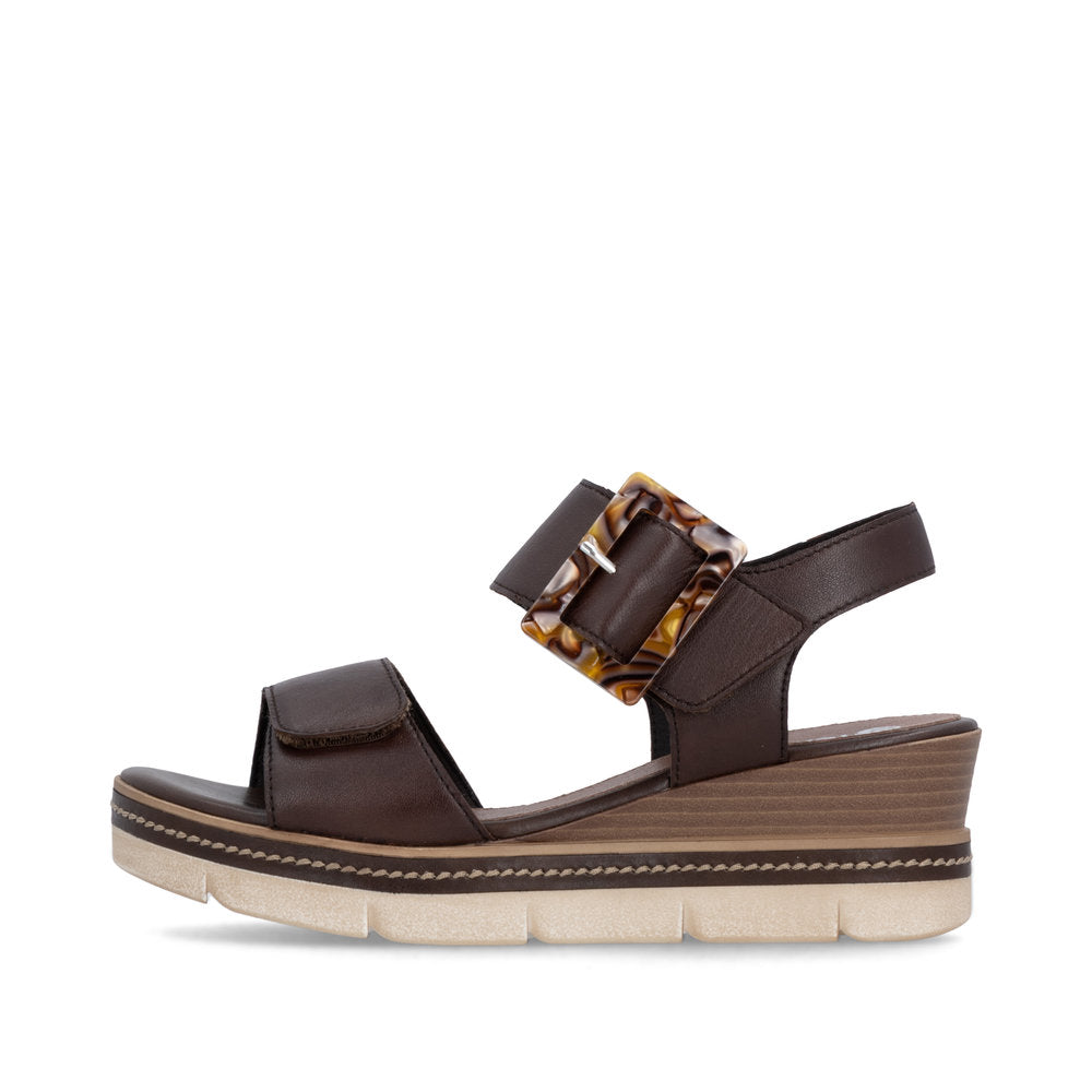 Remonte Ladies Chunky Wedge Sandal