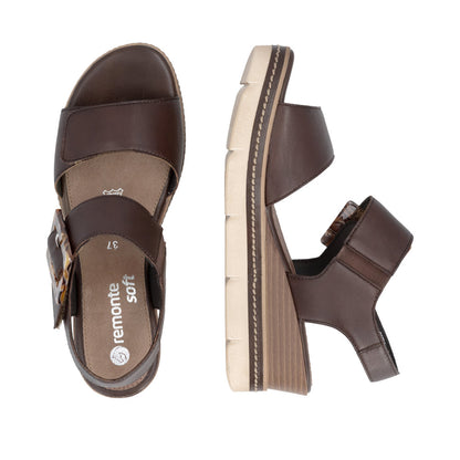 Remonte Ladies Chunky Wedge Sandal