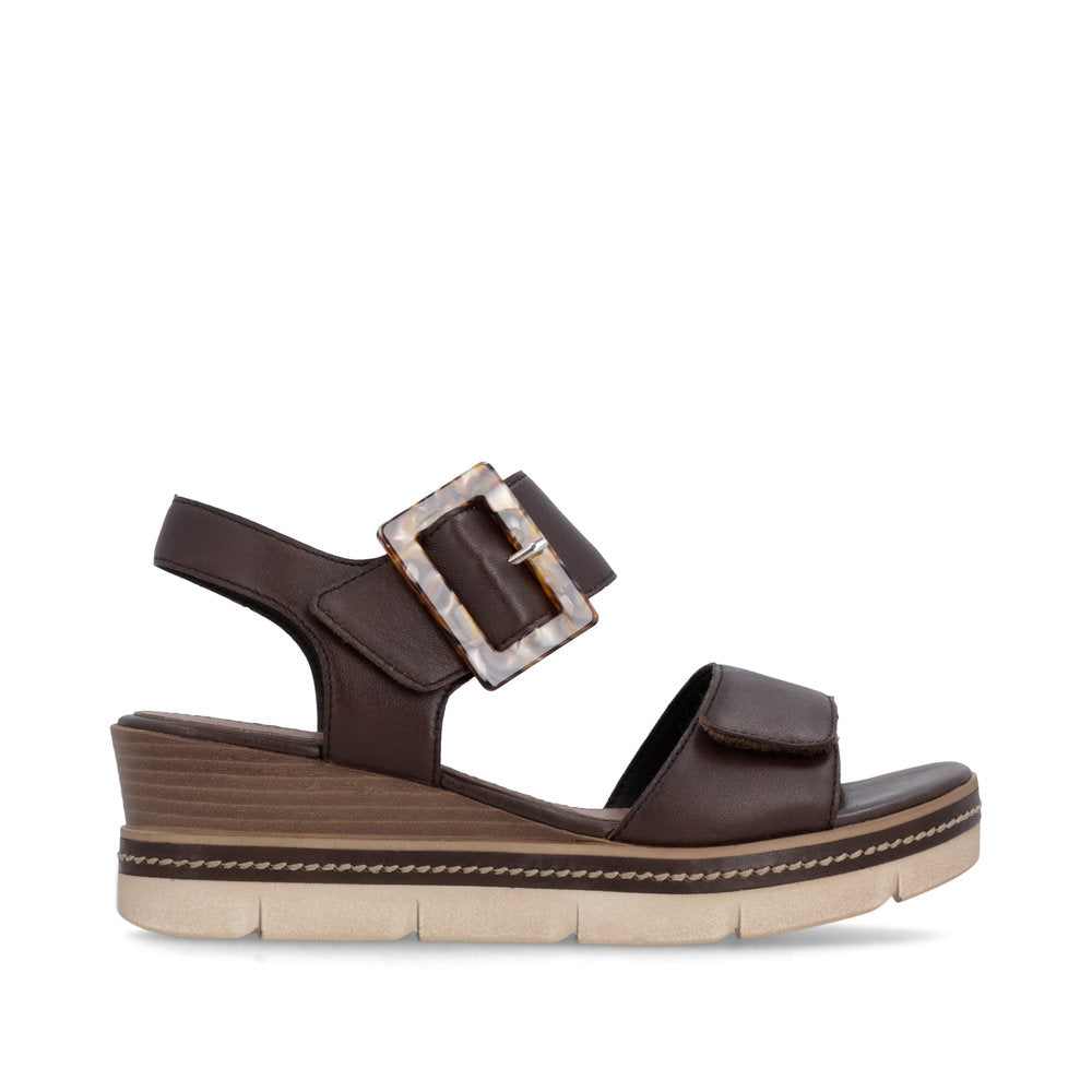 Remonte Ladies Chunky Wedge Sandal