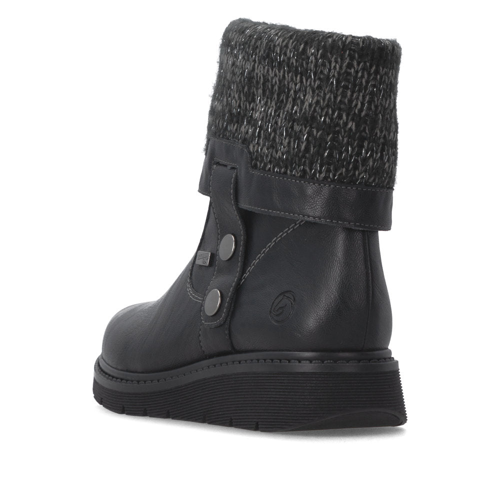 Remonte Marisol D3976-03 Black Boot