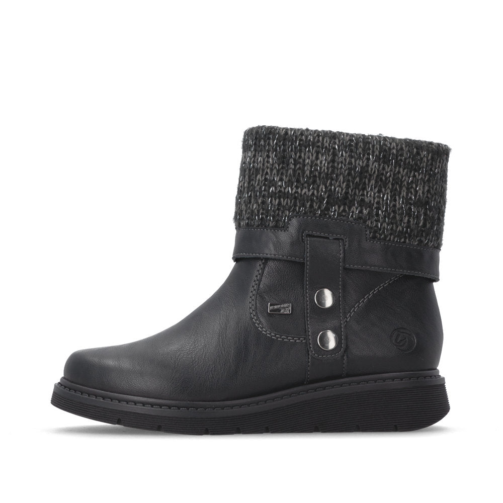 Remonte Marisol D3976-03 Black Boot