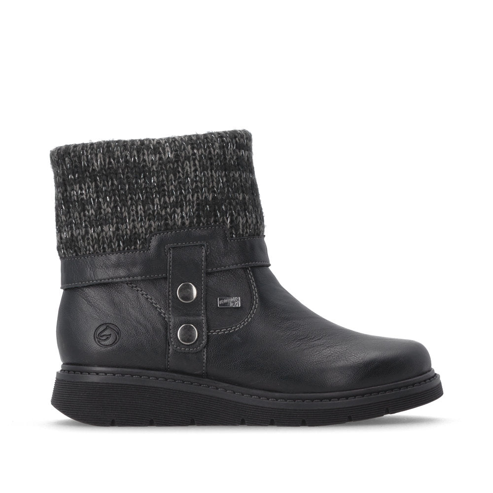 Remonte Marisol D3976-03 Black Boot