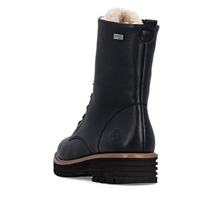 Remonte Ladies Lace Front Wool Lined Tex Boot