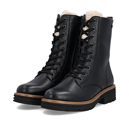 Remonte Ladies Lace Front Wool Lined Tex Boot