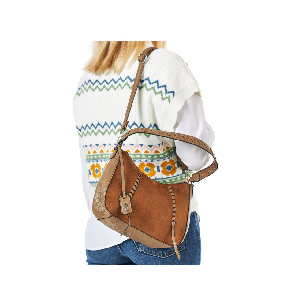 Rieker Ladies Whip Trim Small Shoulder Bag