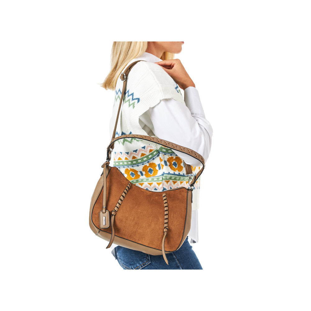 Rieker Ladies Whip Trim Small Shoulder Bag